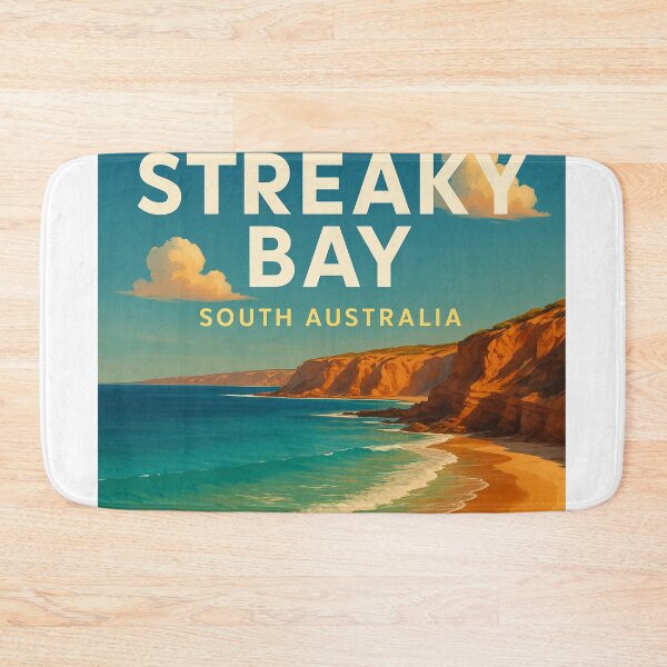 Item preview, Streaky Bay South Australia – Coastal Cliffs and Ocean Horizon designed and sold by Aryabek.