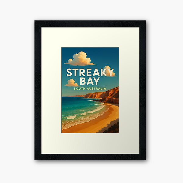 Item preview, Streaky Bay South Australia – Coastal Cliffs and Ocean Horizon designed and sold by Aryabek.