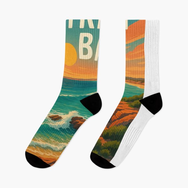 Item preview, Streaky Bay South Australia – Sunset over Rocky Shoreline designed and sold by Aryabek.
