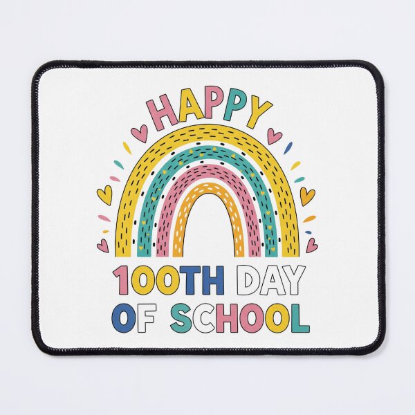 Item preview, Happy 100th Day of School Cute Rainbow Celebration for Kids designed and sold by Alex Songs.