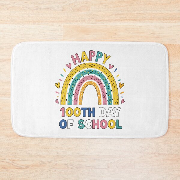 Item preview, Happy 100th Day of School Cute Rainbow Celebration for Kids designed and sold by Alex Songs.