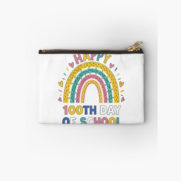 Item preview, Happy 100th Day of School Cute Rainbow Celebration for Kids designed and sold by Alex Songs.