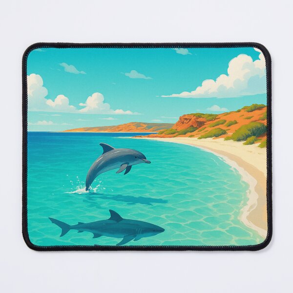Item preview, Bahía Tiburón: Delfines y tiburones en la Costa Coral de Australia Occidental designed and sold by Aryabek.