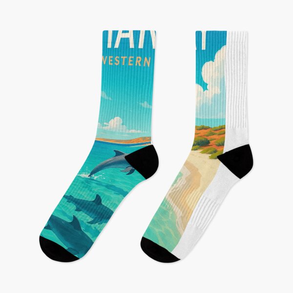 Item preview, Shark Bay – Dolphins and Sharks Along Western Australia's Coral Coast designed and sold by Aryabek.