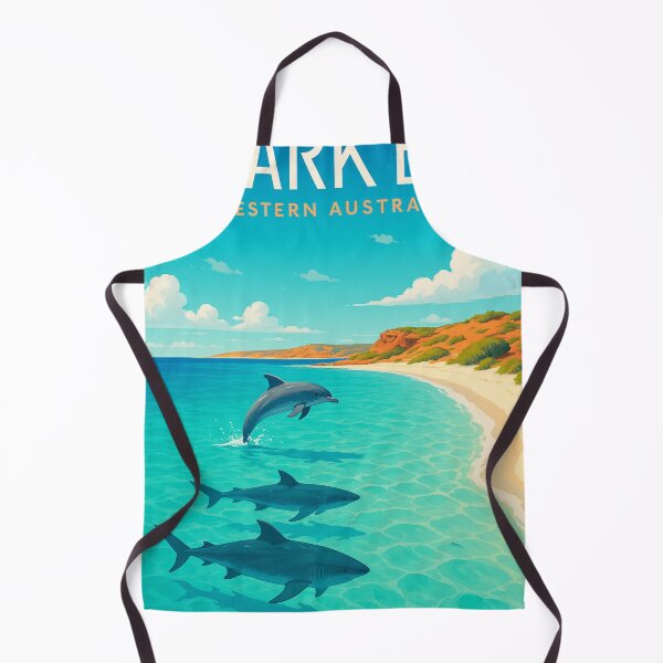 Item preview, Shark Bay – Dolphins and Sharks Along Western Australia's Coral Coast designed and sold by Aryabek.