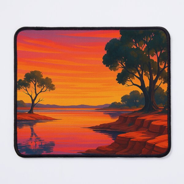 Item preview, Lake Barlee – Outback Reflections in Western Australia designed and sold by Aryabek.