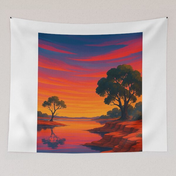 Item preview, Lake Barlee – Outback Reflections in Western Australia designed and sold by Aryabek.