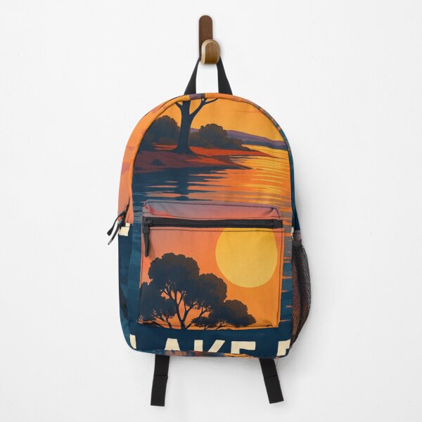 Item preview, Lake Barlee – Sunset Silhouette in Inland Western Australia designed and sold by Aryabek.