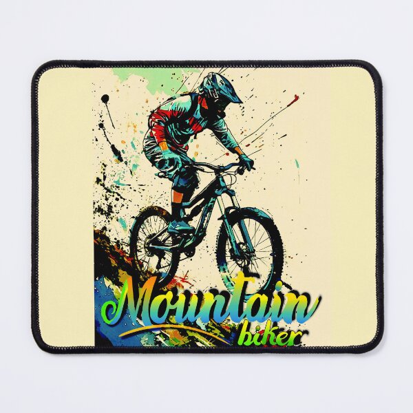 Item preview, Mountain Biker designed and sold by ViaARTfactory.