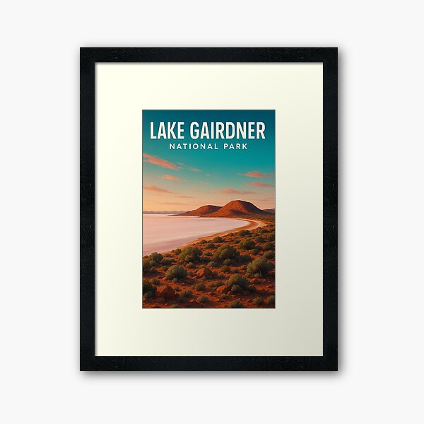 Item preview, Lake Gairdner National Park – Arid Beauty of South Australia designed and sold by Aryabek.