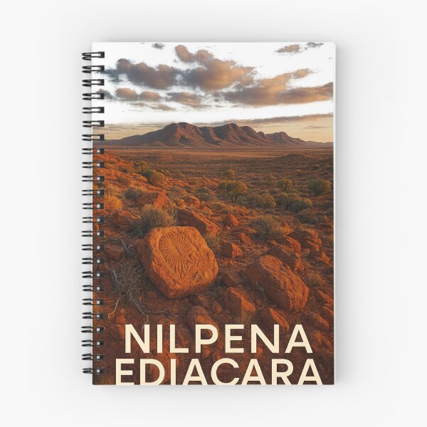 Item preview, Nilpena Ediacara National Park – Fossil Ridge and Arid Plains designed and sold by Aryabek.