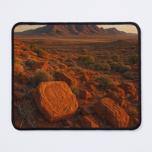 Item preview, Nilpena Ediacara National Park – Fossil Ridge and Arid Plains designed and sold by Aryabek.