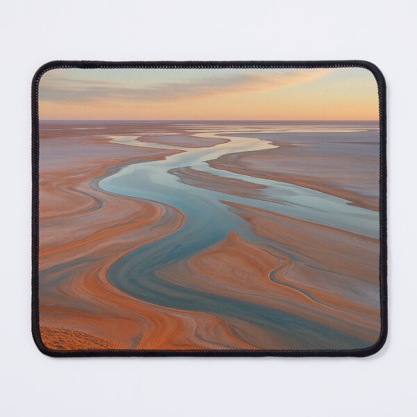 Item preview, Lake Eyre National Park – Channel Patterns of Kati Thanda designed and sold by Aryabek.