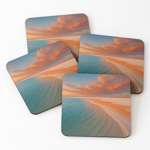 Item preview, Lake Eyre National Park – Shoreline Sunset at Kati Thanda designed and sold by Aryabek.
