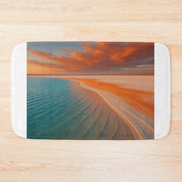 Item preview, Lake Eyre National Park – Shoreline Sunset at Kati Thanda designed and sold by Aryabek.