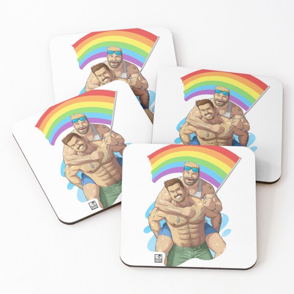 Item preview, Gay Pride Couple designed and sold by MaxxFergus.