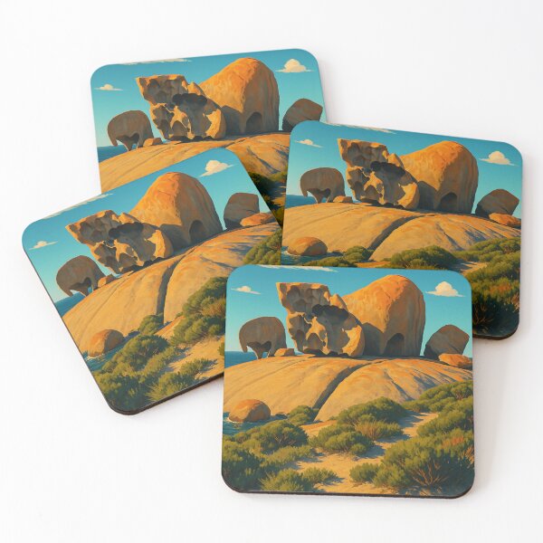 Item preview, Flinders Chase National Park – Coastal Cliffs and Eroded Stone designed and sold by Aryabek.