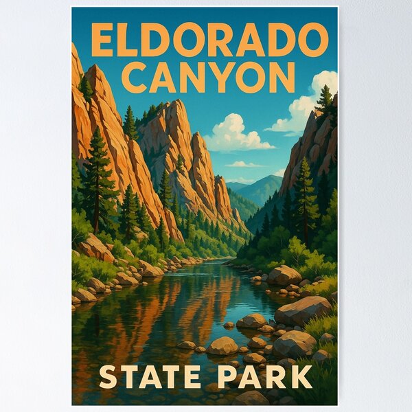 Item preview, Eldorado Canyon State Park – Reflections in Boulder County designed and sold by Aryabek.