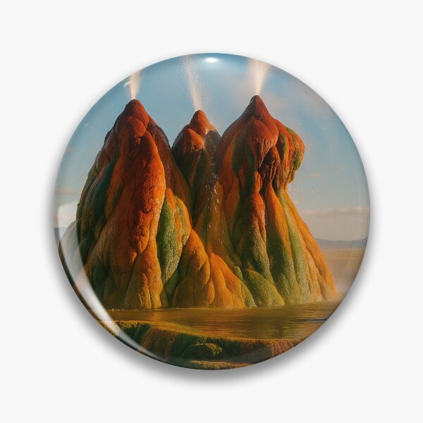 Item preview, Fly Geyser Nevada – Geothermal Springs in Black Rock Desert designed and sold by Aryabek.