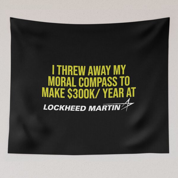 Item preview, Lockheed Martin Anti war Funny designed and sold by eliasmariano.