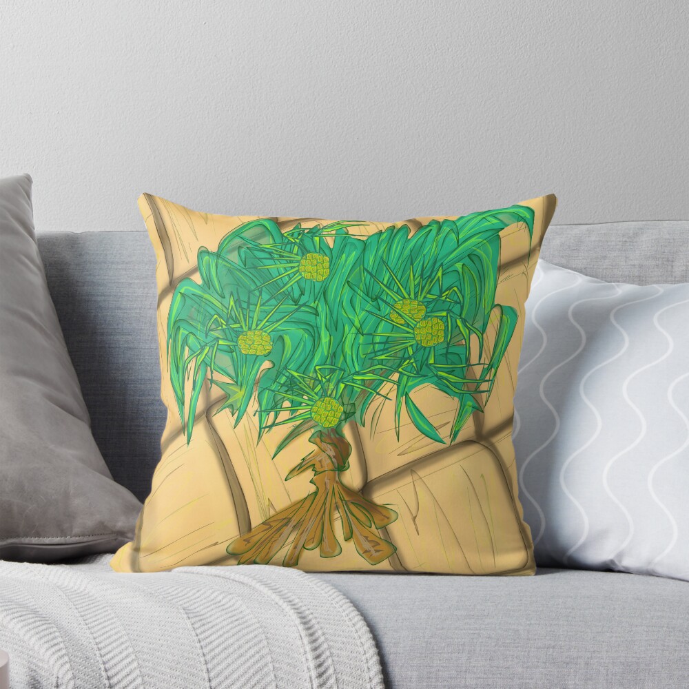 Item preview, Throw Pillow designed and sold by Rynkeolanui.