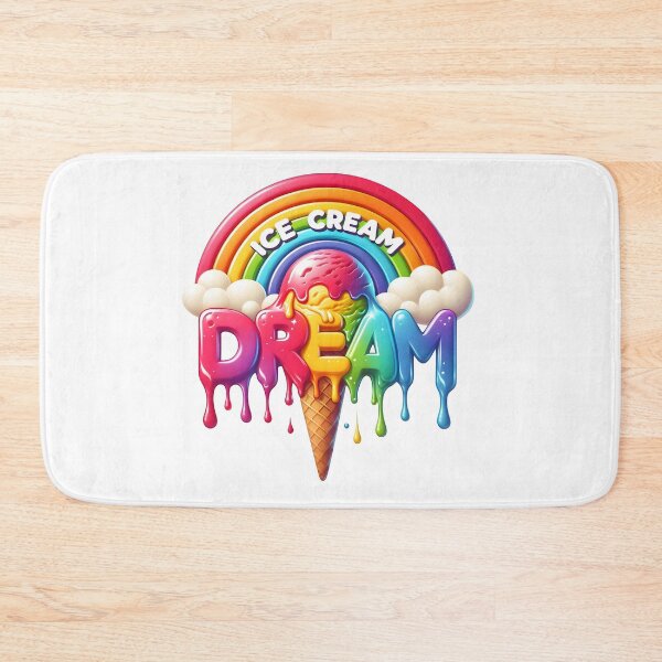 Item preview, dream, rainbow, ice cream cone, vanilla designed and sold by TrueArtVibes.