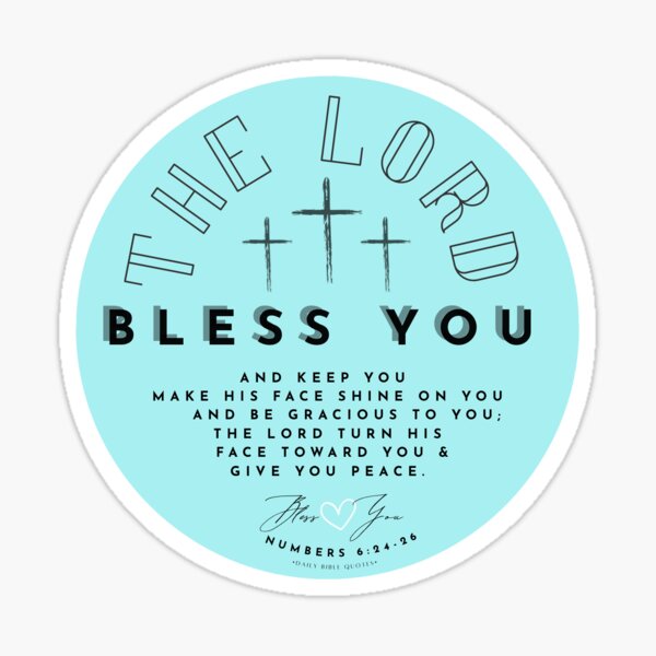 Item preview, The Lord Bless You designed and sold by Daily Bible Quotes.