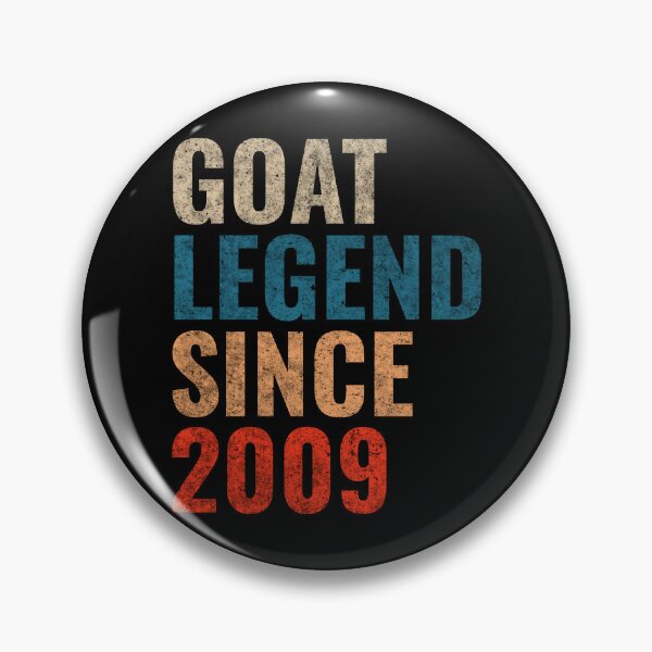 Item preview, Goat Legend Since 2009 Retro Vintage designed and sold by Teelogic.
