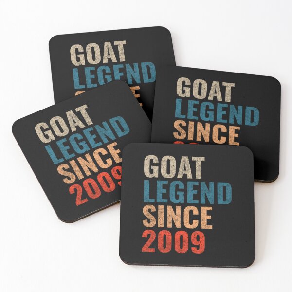 Item preview, Goat Legend Since 2009 Retro Vintage designed and sold by Teelogic.