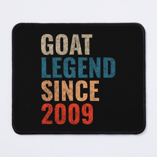 Item preview, Goat Legend Since 2009 Retro Vintage designed and sold by Teelogic.