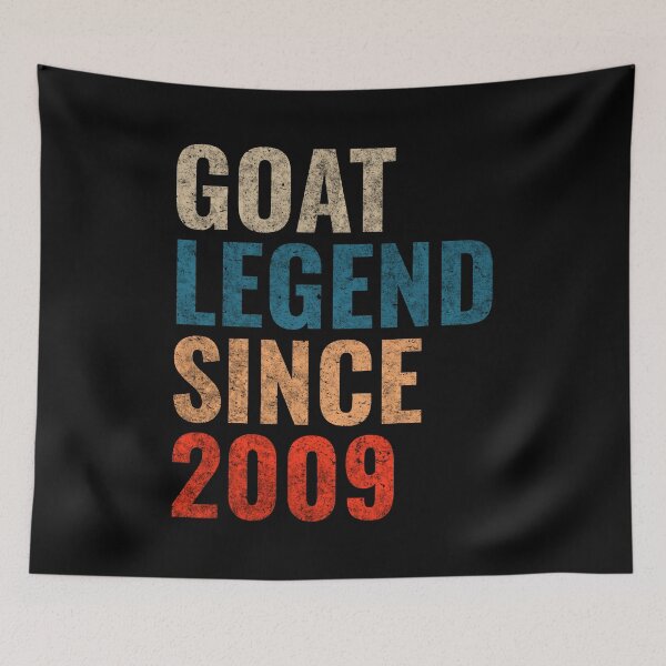 Item preview, Goat Legend Since 2009 Retro Vintage designed and sold by Teelogic.