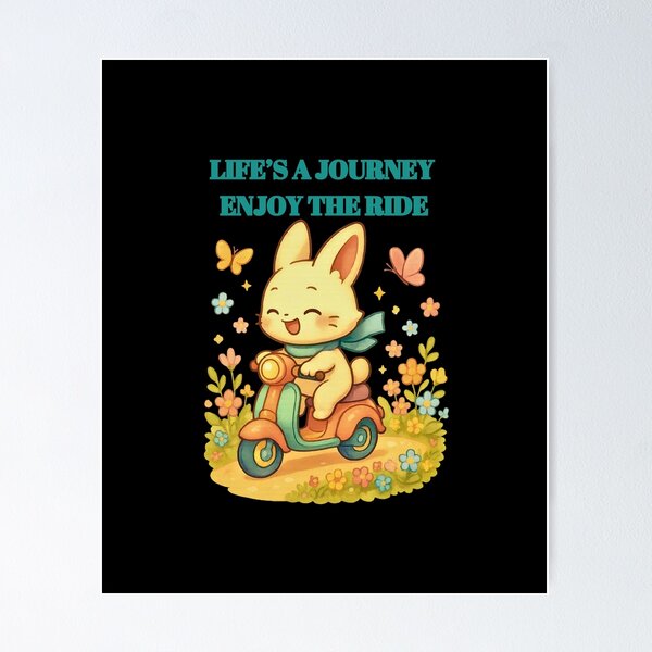 Item preview, Life’s A Journey Enjoy The Ride designed and sold by TrendsLook.