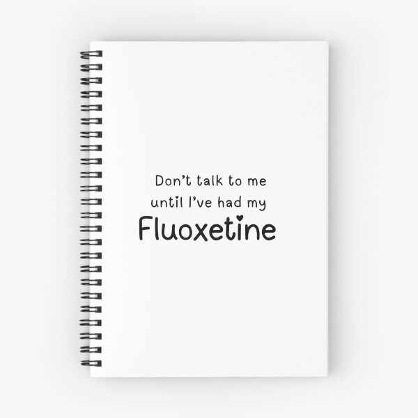 Item preview, Don't talk to me until I've had my Fluoxetine Cute quirky  designed and sold by brodidudie.