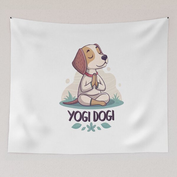 Item preview, Bodhi the Blissful Hound designed and sold by SibMa.