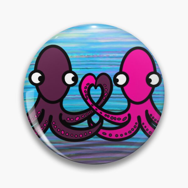 Item preview, Octopi in love designed and sold by Hulabloom.