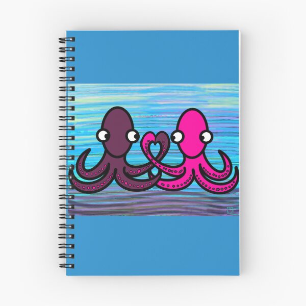 Item preview, Octopi in love designed and sold by Hulabloom.