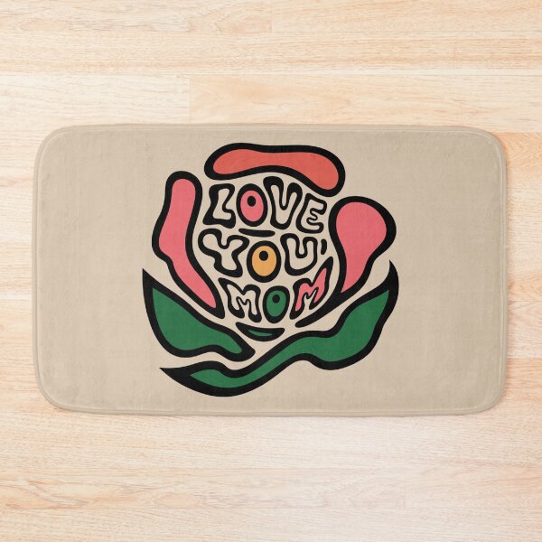 Item preview, Happy mother's day Rose - Love you mom text designed and sold by SharingLove.