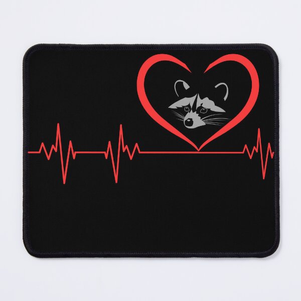 Item preview, Raccoon Heartbeat designed and sold by Minimalismat.