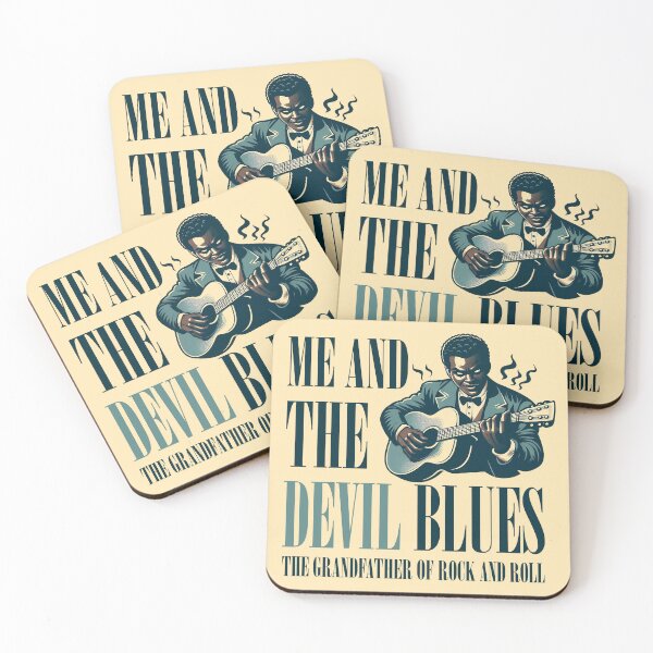 Item preview, Robert Johnson - Me and The Devil Blues designed and sold by teesandlove.