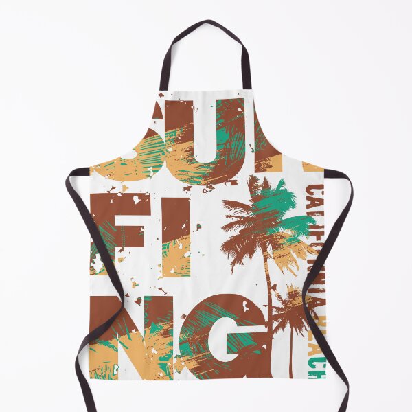 Artikelvorschau, Surfen am kalifornischen Strand – Retro Palmen Grunge entworfen und verkauft von PIXEL WORN.
