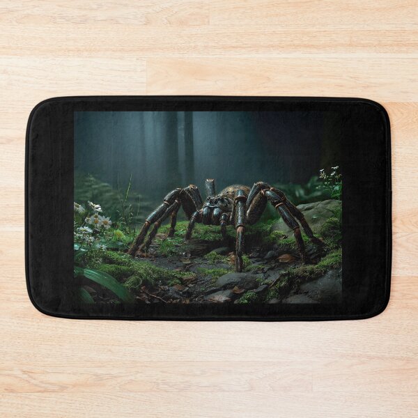 Item preview, Giant Spider Exploring a Mystical Forest designed and sold by jecphotography and art.