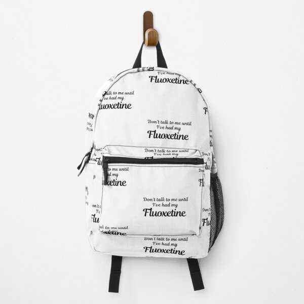 Item preview, Don't talk to me until I've had my Fluoxetine Cute quirky medication positive message designed and sold by brodidudie.