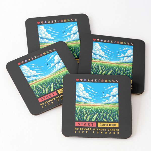 Item preview, 8bit Game Start  designed and sold by TaiyoDigital36.