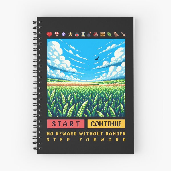Item preview, 8bit Game Start  designed and sold by TaiyoDigital36.
