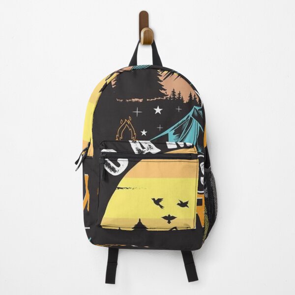 Item preview, Camping Is Therapy – Nature Heals the Soul designed and sold by Josinta.