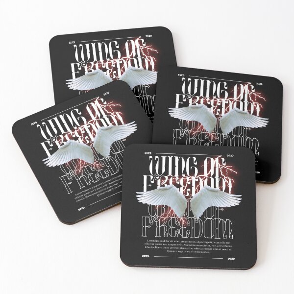Item preview, Wings of Freedom – Break the Chains designed and sold by DRIP.exe.