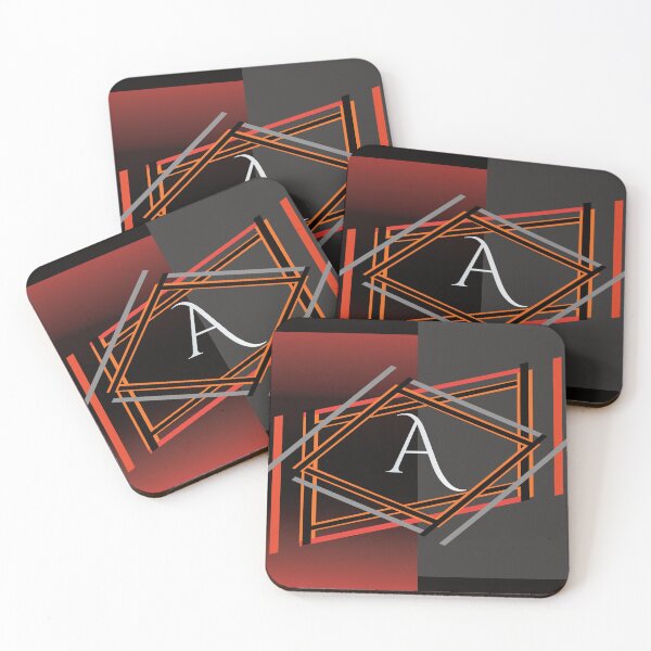 Item preview, Cool Initial Art Design A designed and sold by RGSMOOTHFINGER.