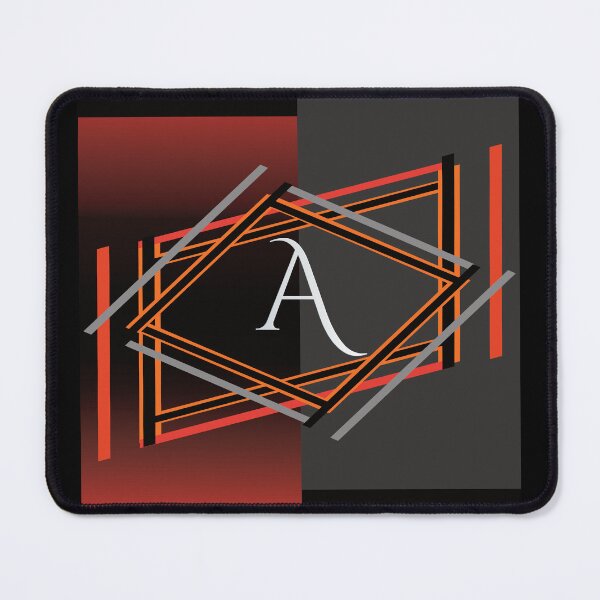 Item preview, Cool Initial Art Design A designed and sold by RGSMOOTHFINGER.