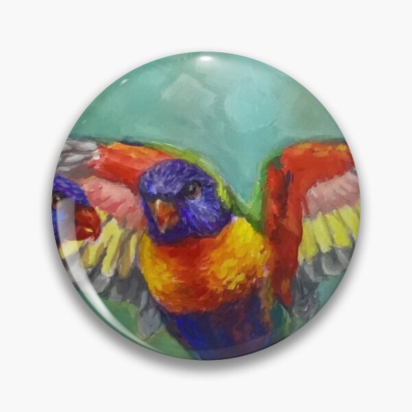 Item preview, Rainbow Lorikeets designed and sold by Di Clark.