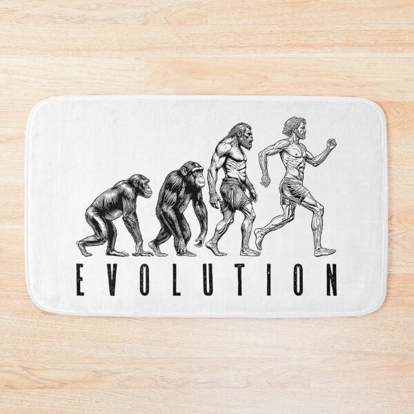 Item preview, Runner Running Evolution Funny Run Vintage Jogger Marathon designed and sold by GrandeDuc.